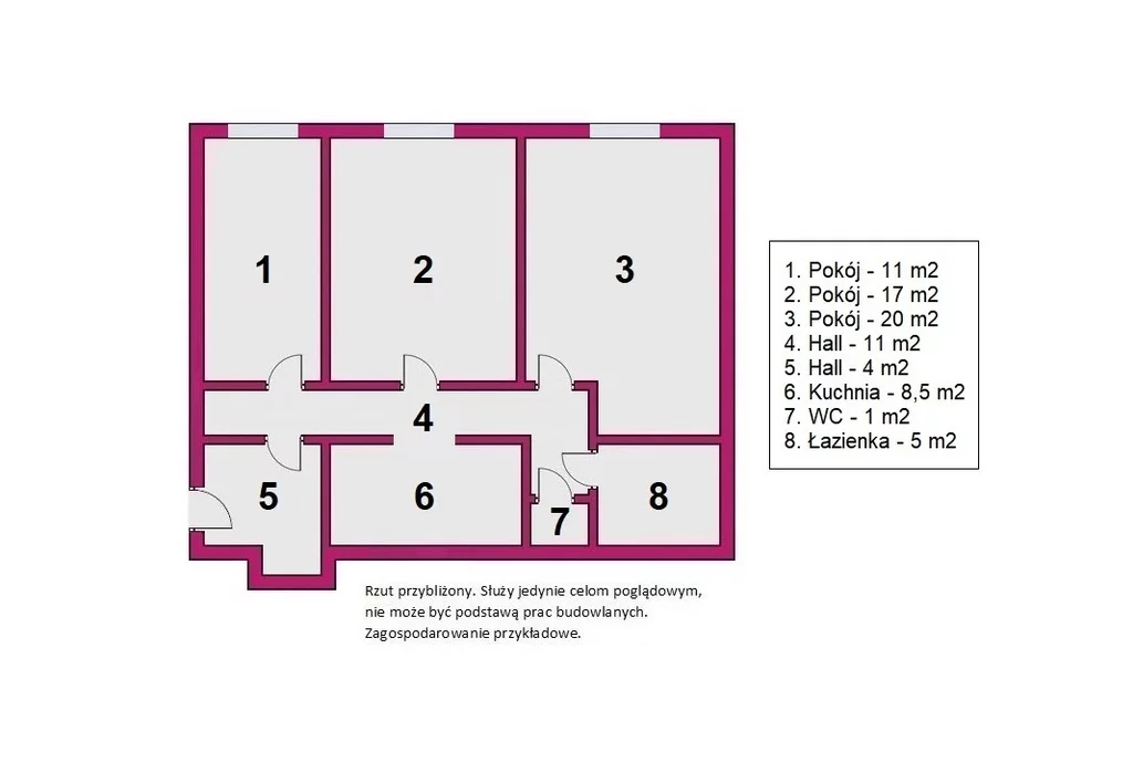 3 pokoje, mieszkanie 77,66 m², piętro 2, oferta nr , 40429/3685/OMS, Łódź, Polesie, Polesie, 6 Sierpnia