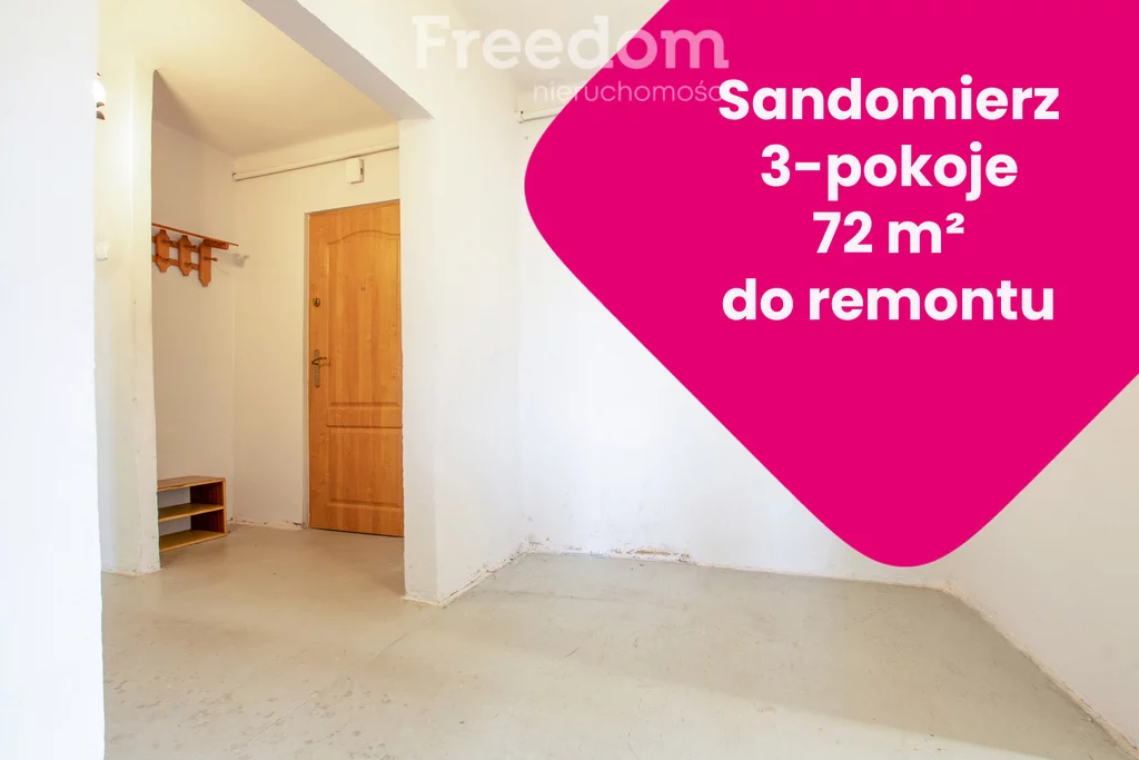 Mieszkanie trzypokojowe 72,00 m², Sandomierz, Dionizego Czachowskiego, Sprzedaż