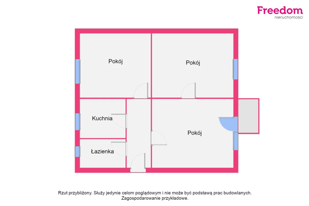 3 pokoje, mieszkanie 95,00 m², piętro 1, oferta nr , 26035/3685/OMS, Malbork, Jagiellońska