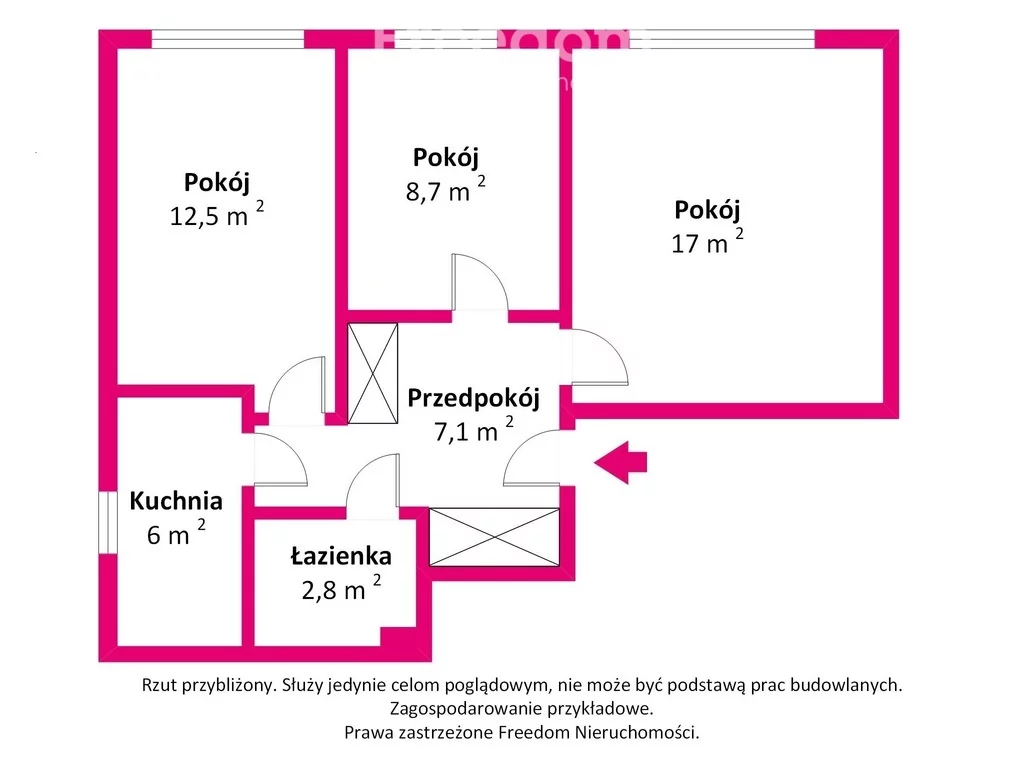 3 pokoje, mieszkanie 54,10 m², piętro 3, oferta nr , 39306/3685/OMS, Brwinów, Józefa Ignacego Kraszewskiego