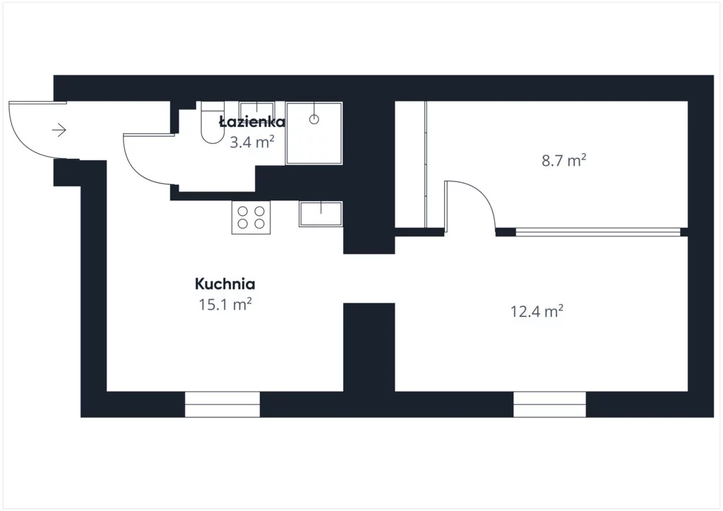 3 pokoje, mieszkanie 40,70 m², piętro 1, oferta nr , 39900/3685/OMS, Sosnowiec, Józefa Ignacego Kraszewskiego
