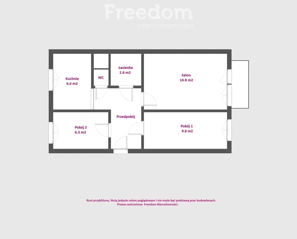 3 pokoje, mieszkanie 47,87 m², piętro 4, oferta nr , 39604/3685/OMS, Tarnów, Józefa Władysława Krogulskiego