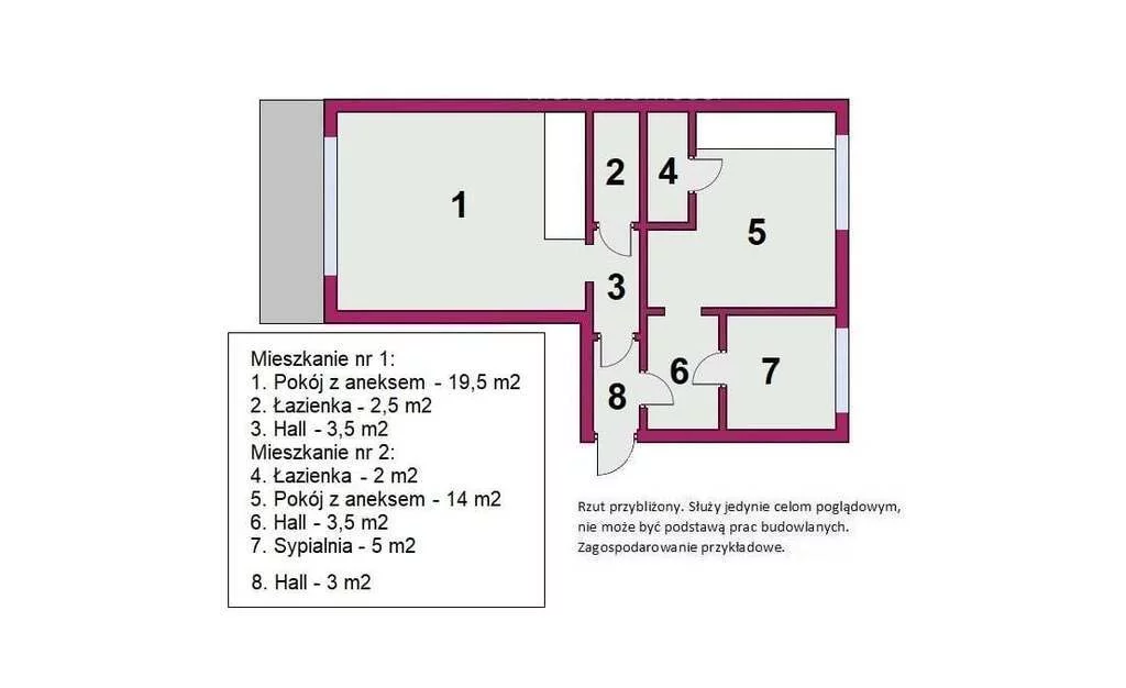 3 pokoje, mieszkanie 53,32 m², piętro 4, oferta nr , 39669/3685/OMS, Łódź, Polesie, Polesie, gen. Lucjana Żeligowskiego