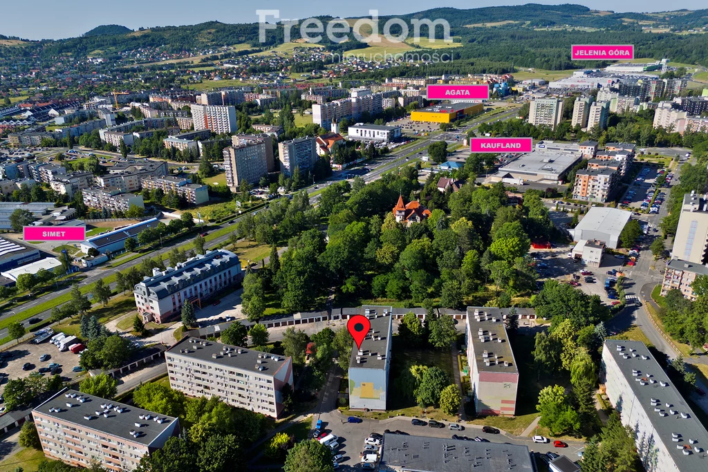 3 pokoje, mieszkanie 55,65 m², piętro 4, oferta nr , 39309/3685/OMS, Jelenia Góra, Mieczysława Karłowicza