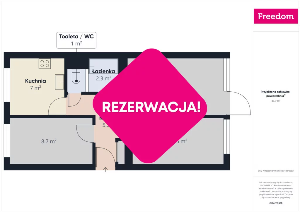 3 pokoje, mieszkanie 49,20 m², piętro 3, oferta nr , 34135/3685/OMS, Opole Lubelskie, Morwowa