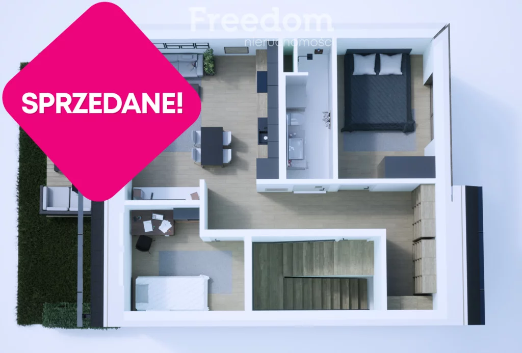 3 pokoje, mieszkanie 53,00 m², piętro 1, oferta nr , 28801/3685/OMS, Bolesławiec, Mostowa