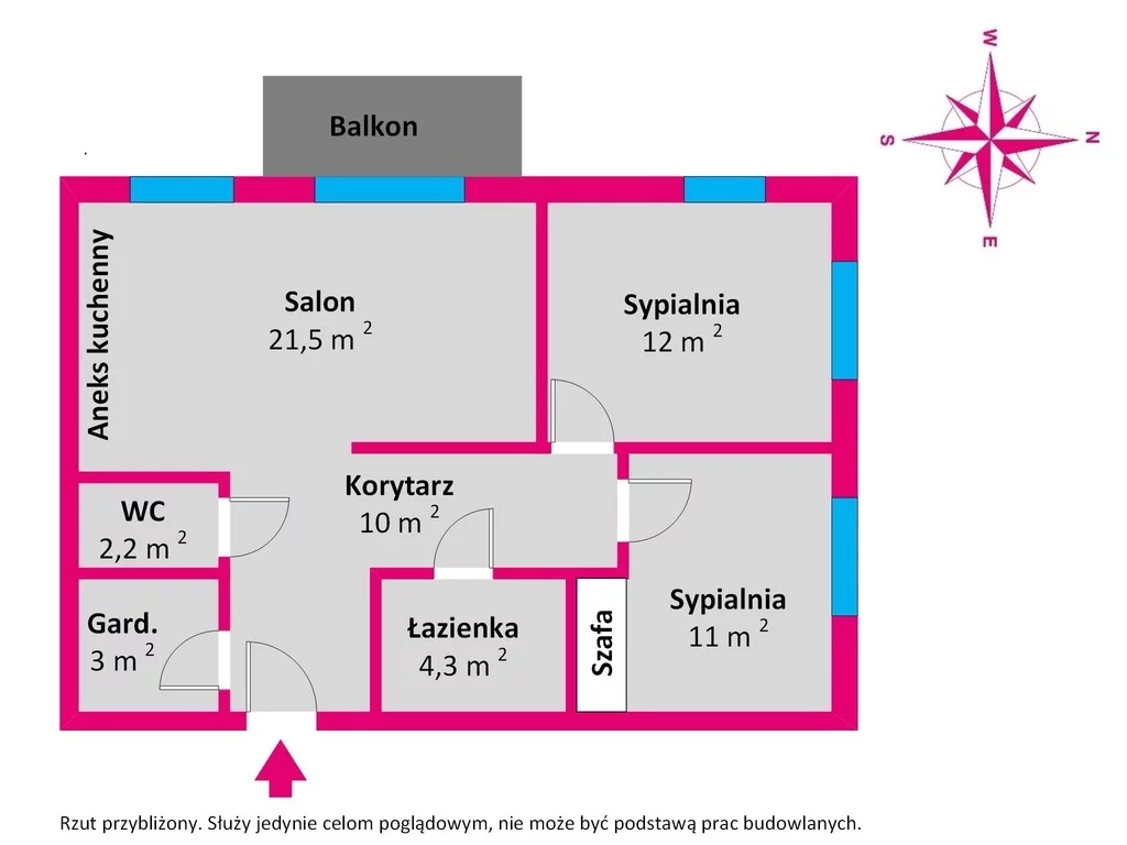 3 pokoje, mieszkanie 67,67 m², piętro 2, oferta nr , 40140/3685/OMS, Gdańsk, Ujeścisko-Łostowice, Łostowice, Olimpijska