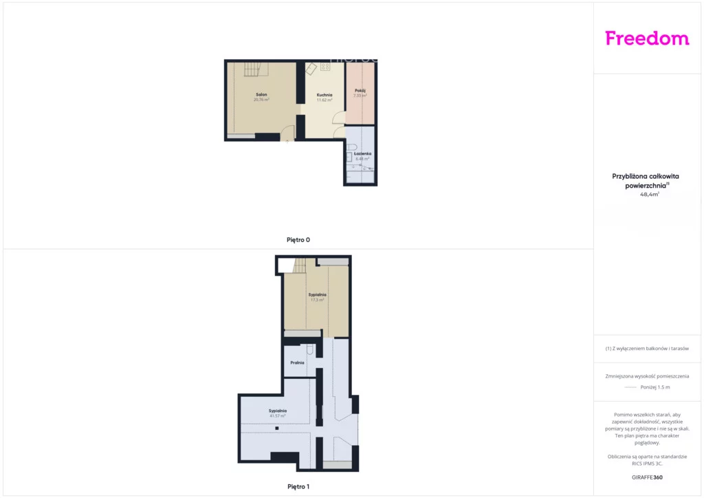 3 pokoje, mieszkanie 48,40 m², piętro 4, oferta nr , 38000/3685/OMS, Tuchów, Osiedle Centrum