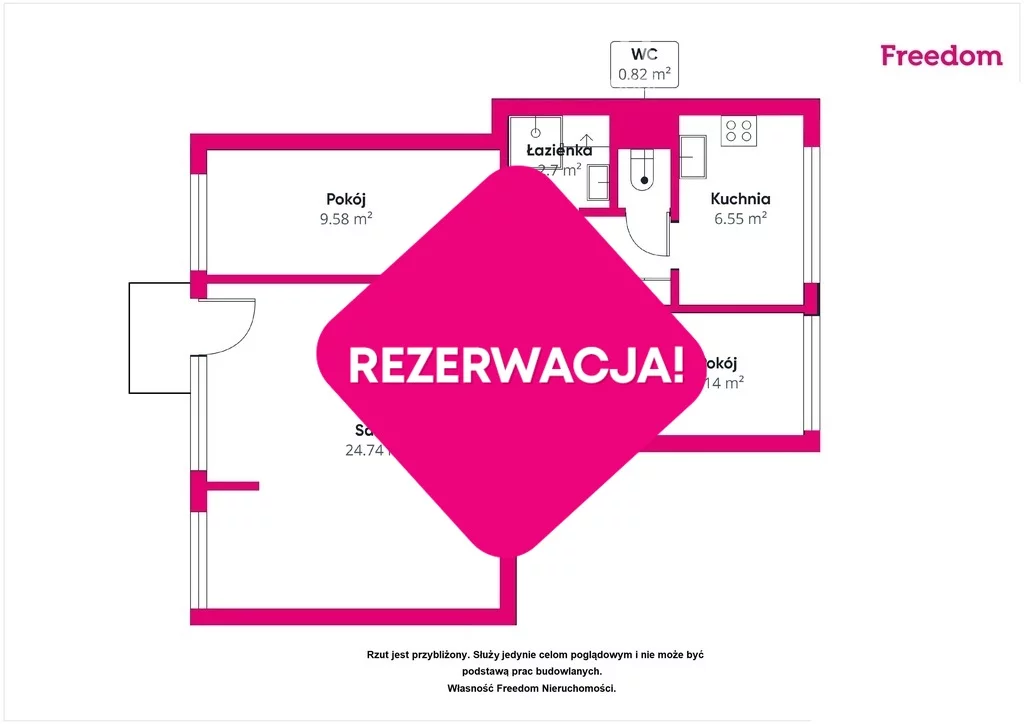 3 pokoje, mieszkanie 57,77 m², piętro 2, oferta nr , 37594/3685/OMS, Andrychów, Stanisława Lenartowicza