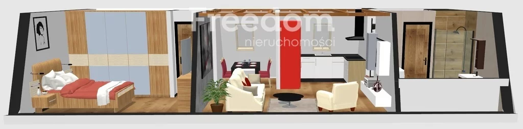 3 pokoje, mieszkanie 53,40 m², piętro 3, oferta nr , 31580/3685/OMS, Brzeg, Szpitalna