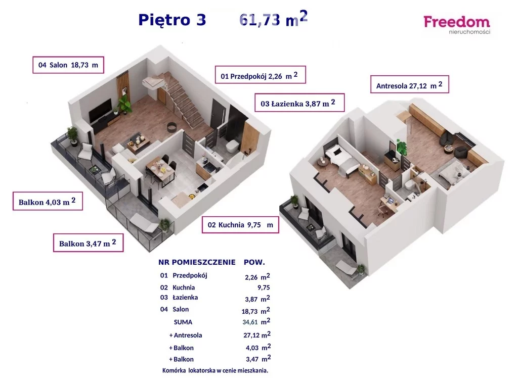 Apartamenty 39395/3685/OMS Puck Wejherowska