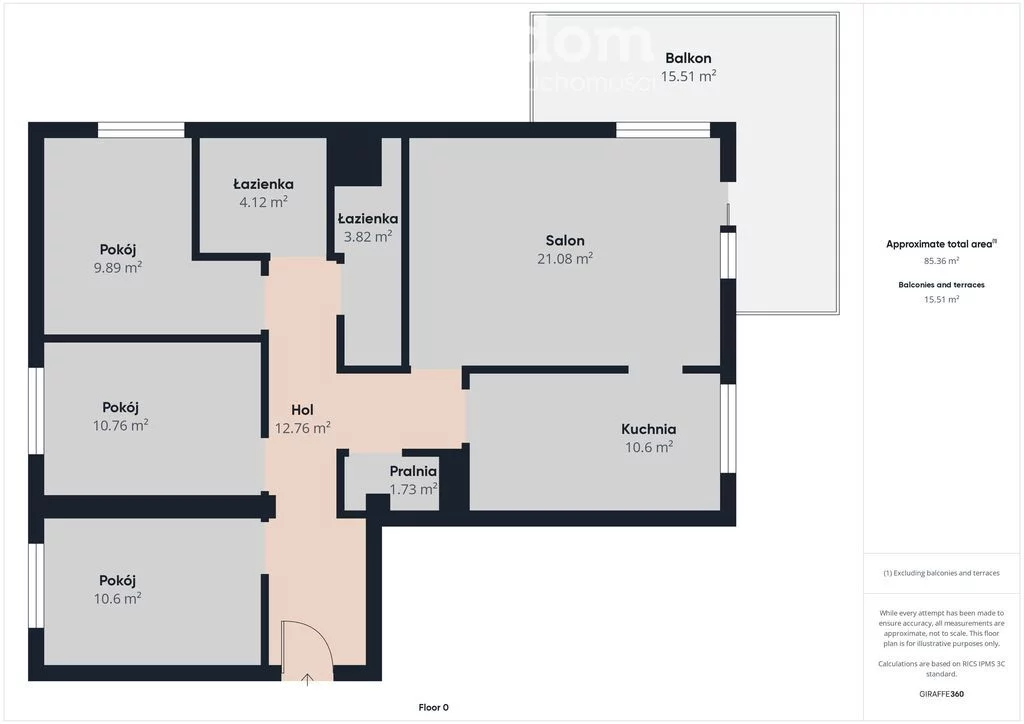 4 pokoje, mieszkanie 85,00 m², piętro 3, oferta nr , 32771/3685/OMS, Gdańsk, Chełm, Antoniego Suchanka 31