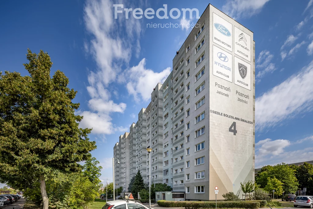 4 pokoje, mieszkanie 73,60 m², piętro 2, oferta nr , 39938/3685/OMS, Poznań, os. Bolesława Śmiałego