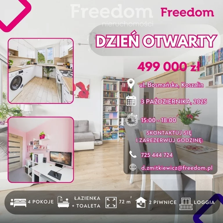 Apartamenty 40354/3685/OMS Koszalin Bosmańska