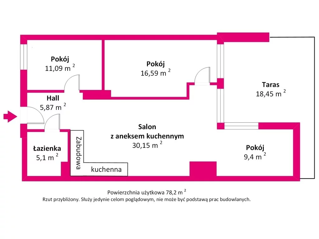 4 pokoje, apartament 78,20 m², piętro 1, oferta nr , 37406/3685/OMS, Piaseczno, Młynarska