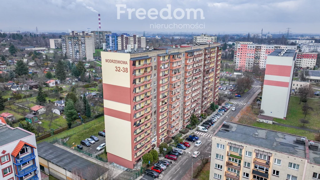 Mieszkanie czteropokojowe 73,11 m², Katowice, Modrzewiowa, Sprzedaż