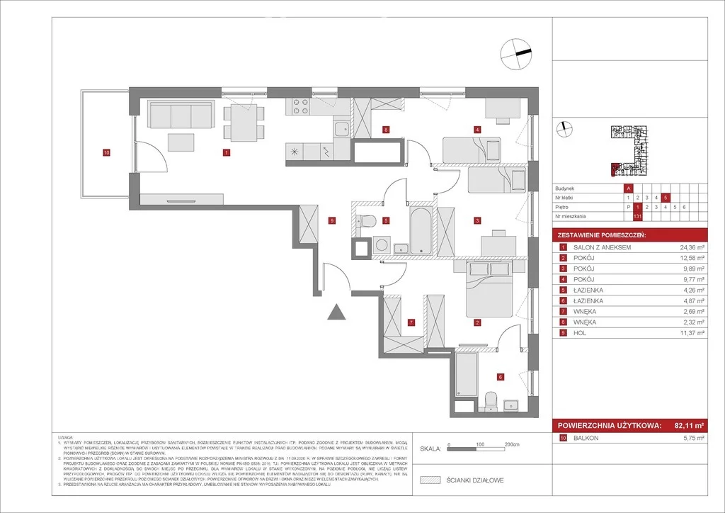 4 pokoje, mieszkanie 82,11 m², piętro 1, oferta nr , 33764/3685/OMS, Warszawa, Ursus, Ursus, Ryżowa
