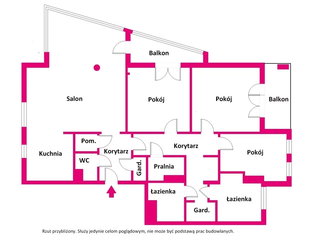 4 pokoje, apartament 156,55 m², piętro 1, oferta nr , 37910/3685/OMS, Warszawa, Mokotów, Mokotów
