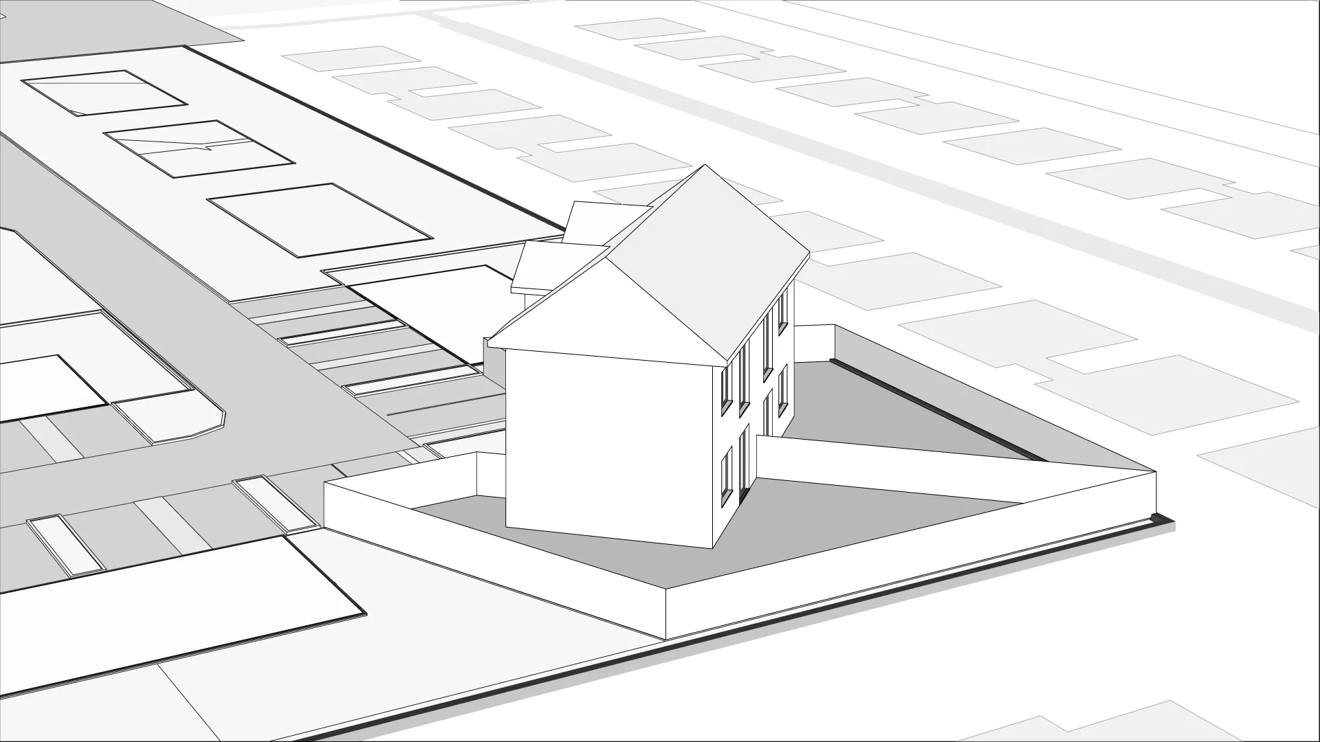 Wirtualna makieta 3D domu 71 m², 33A