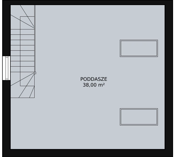 Dom 71,00 m², oferta nr 33B, Osiedle Kwiatów, Nowa Wola, ul. Hiacyntów