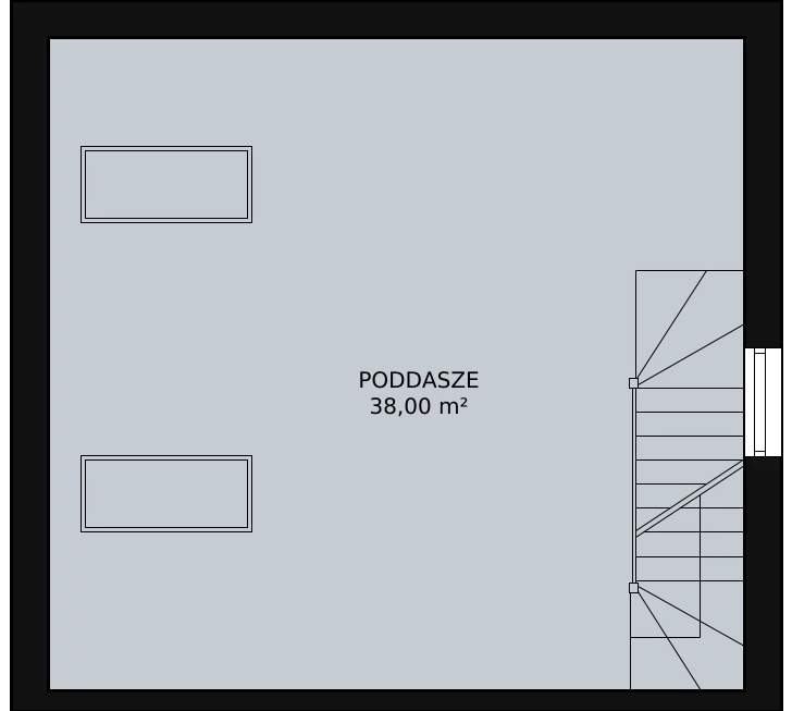 Dom 71,00 m², oferta nr 48B, Osiedle Kwiatów, Nowa Wola, ul. Hiacyntów