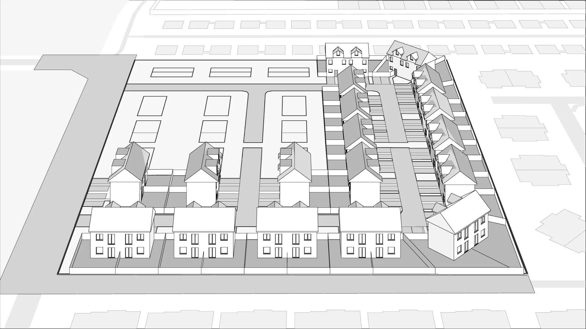 Wirtualna makieta 3D inwestycji Osiedle Kwiatów