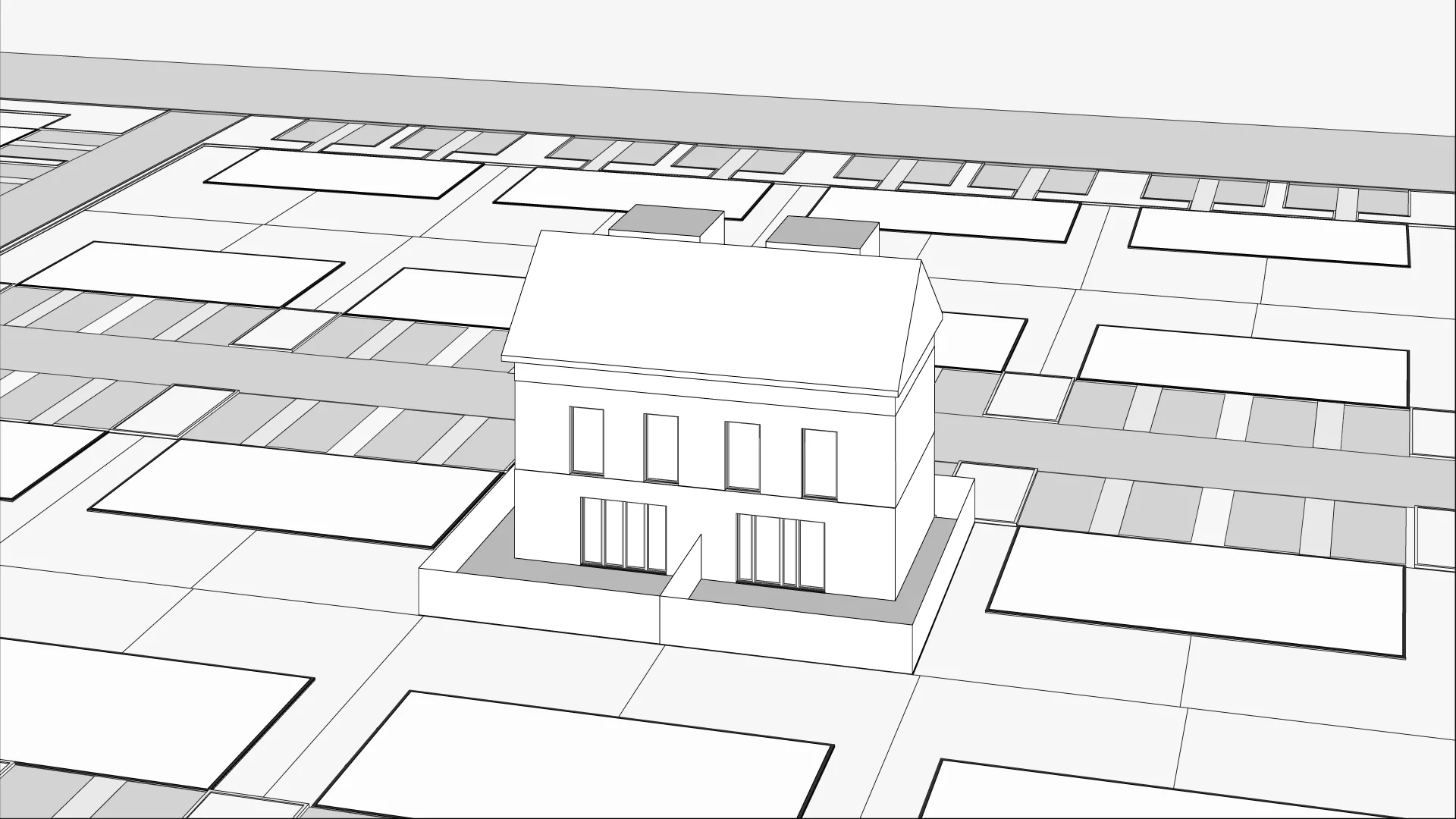 Wirtualna makieta 3D domu 71.07 m², 43B