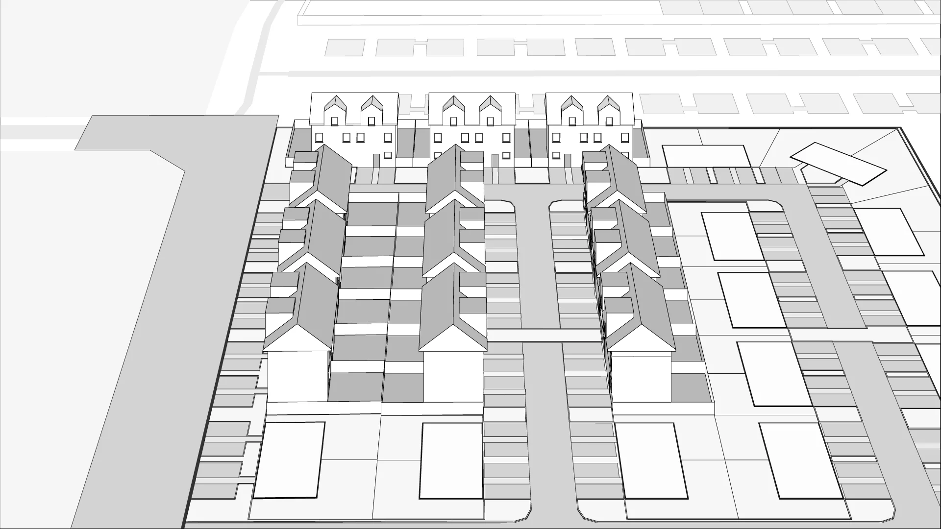 Wirtualna makieta 3D inwestycji Osiedle Kwiatów etap III