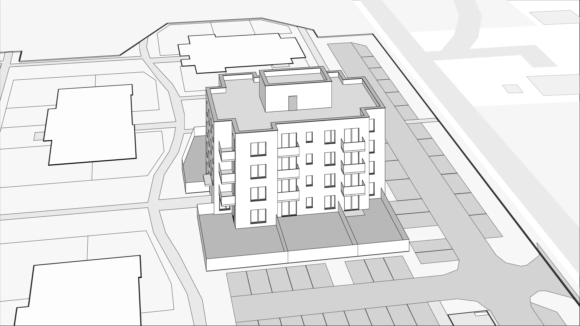 Wirtualna makieta 3D mieszkania 47.52 m², 45