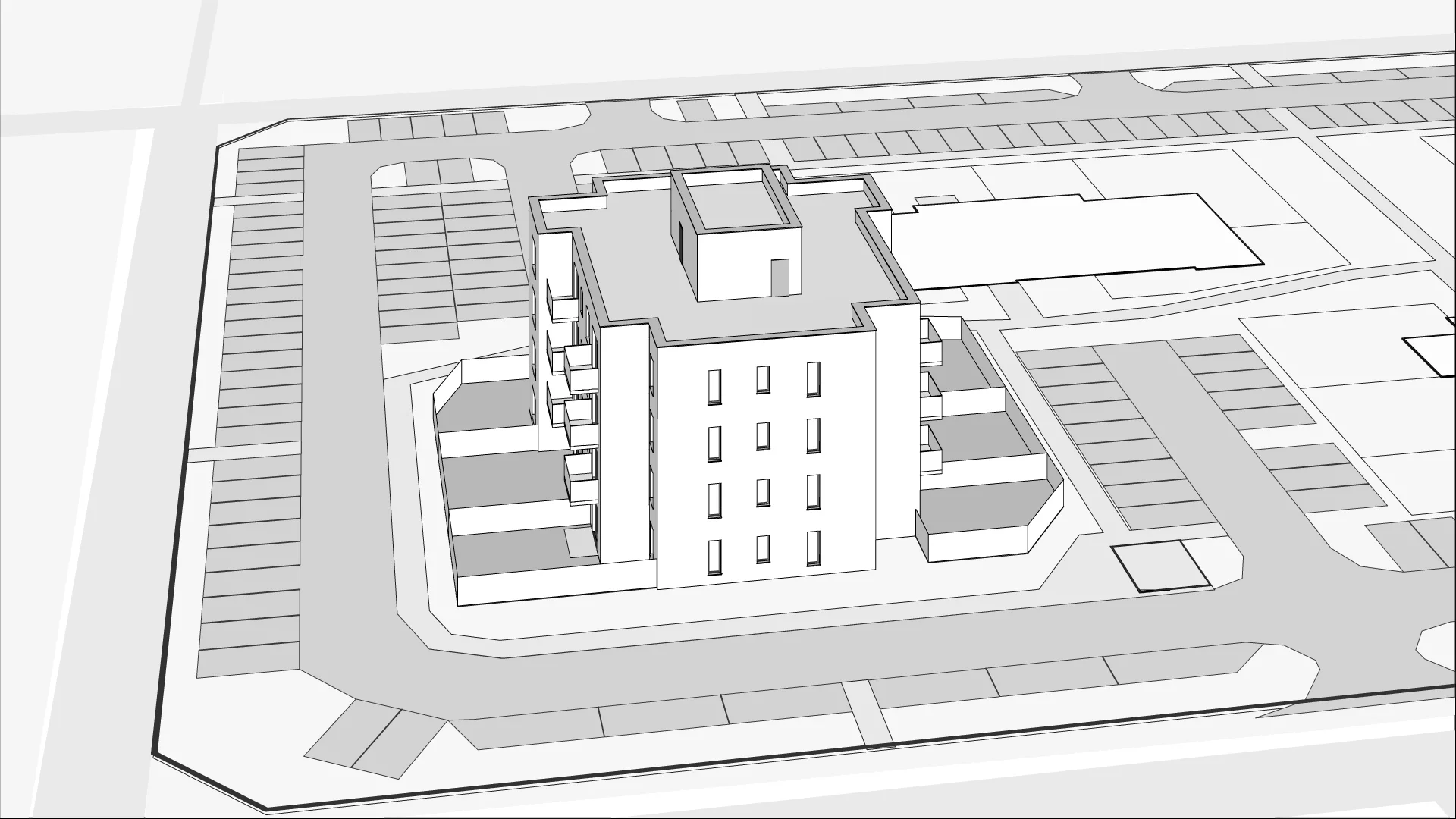 Wirtualna makieta 3D mieszkania 40.85 m², 49