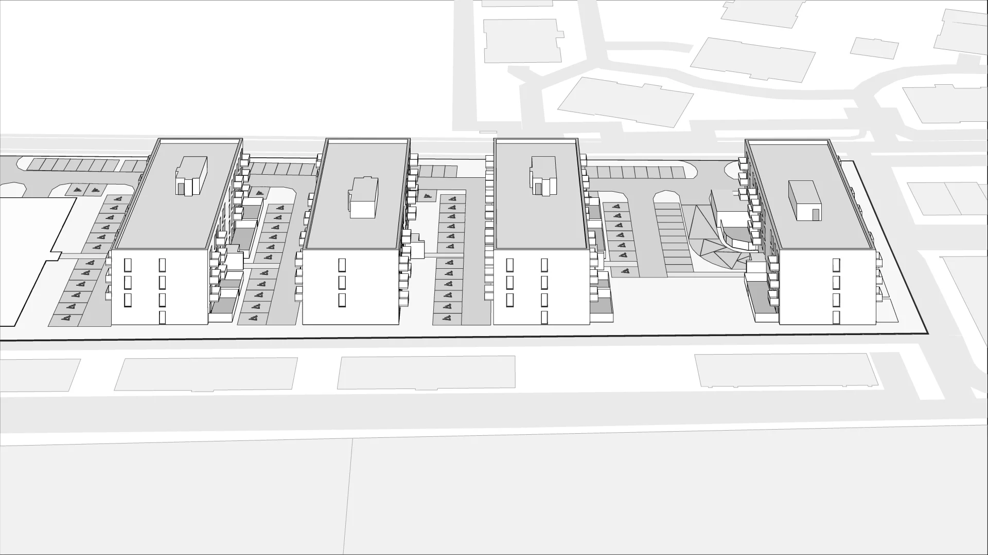 Wirtualna makieta 3D inwestycji Osiedle NOVO II