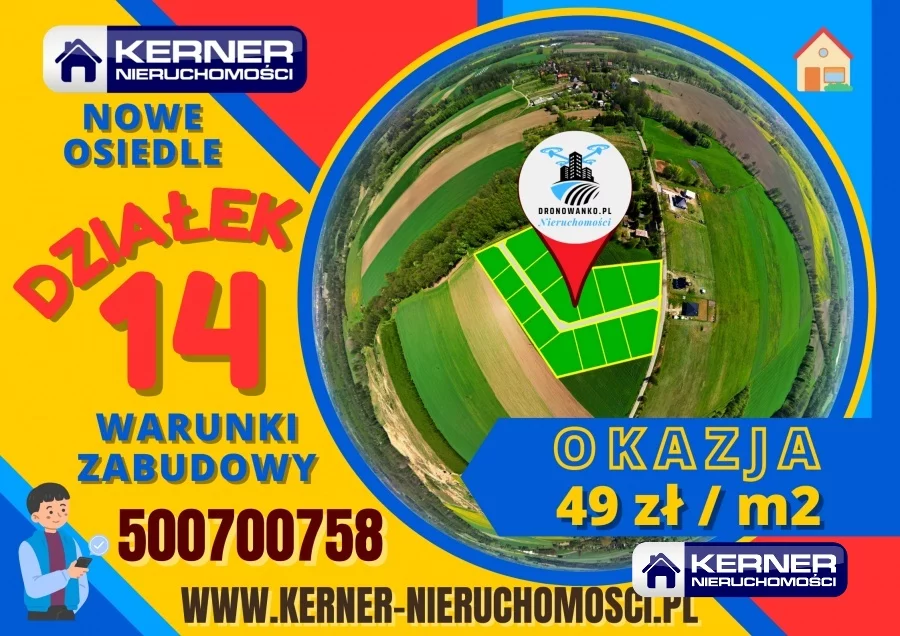 Działka 1 359,00 m², oferta nr , 25603/KRN/DZS-25659, Nowogard