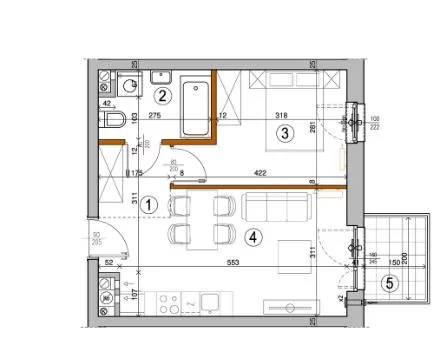 Mieszkanie jednopokojowe 33,40 m², Warszawa, Rembertów, Chełmżyńska, Sprzedaż