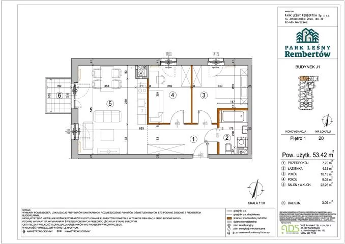 Mieszkanie jednopokojowe 55,00 m², Warszawa, Rembertów, Chełmżyńska, Sprzedaż