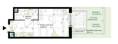 1 pokój, mieszkanie 28,57 m², parter, oferta nr , 102954, Warszawa, Praga Południe, Praga Południe, Drwęcka