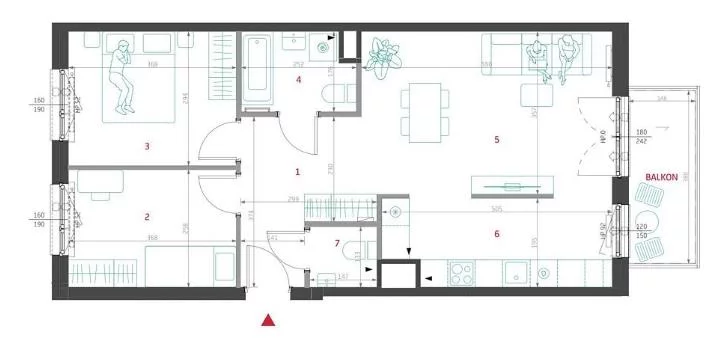 Apartamenty 103797 Warszawa Targówek Budowlana