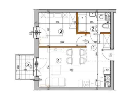 Mieszkanie dwupokojowe 36,00 m², Warszawa, Rembertów, Chełmżyńska, Sprzedaż