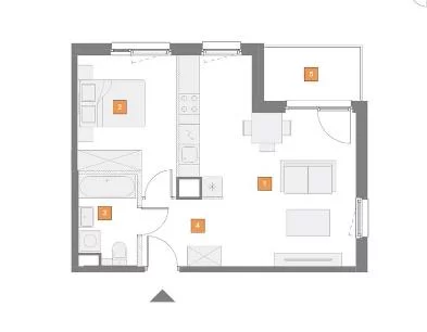Apartamenty 102618 Warszawa Mokotów Czerniakowska