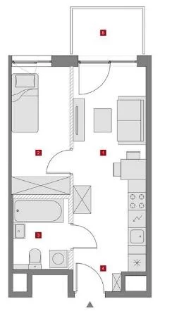 Mieszkanie dwupokojowe 32,00 m², Warszawa, Ursus, Dzieci Warszawy, Sprzedaż