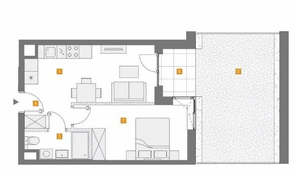 Mieszkanie 35,00 m², parter, oferta nr , 100415, Warszawa, Włochy, Włochy, Popularna