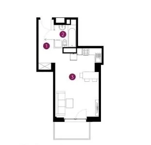 2 pokoje, mieszkanie 32,00 m², piętro 3, oferta nr , 104149, Warszawa, Ursus, Ursus, Posag 7 Panien