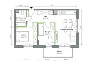 Mieszkanie trzypokojowe 52,00 m², Warszawa, Targówek, Budowlana, Sprzedaż