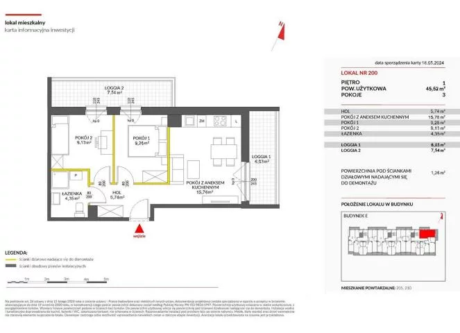 Apartamenty 105787 Warszawa Białołęka Marywilska