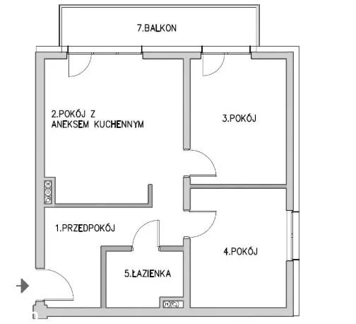 3 pokoje, mieszkanie 56,00 m², piętro 2, oferta nr , 104195, Warszawa, Białołęka, Białołęka, Płochocińska