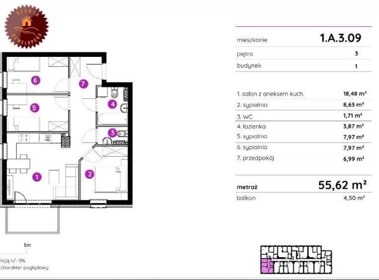 Apartamenty 102726 Łódź Polesie gen. Walerego Wróblewskiego