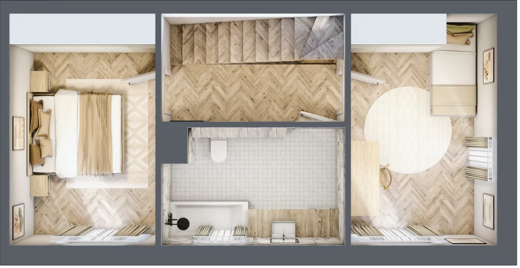 Dom 102,90 m², oferta nr C1/2, Eco Botanica etap II, Mroków, ul. Botaniczna
