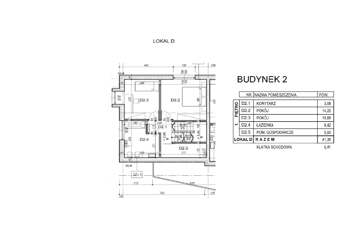 Dom 106,13 m², oferta nr 2D, Domy pod Świerkami, Libertów, ul. Jana Pawła II