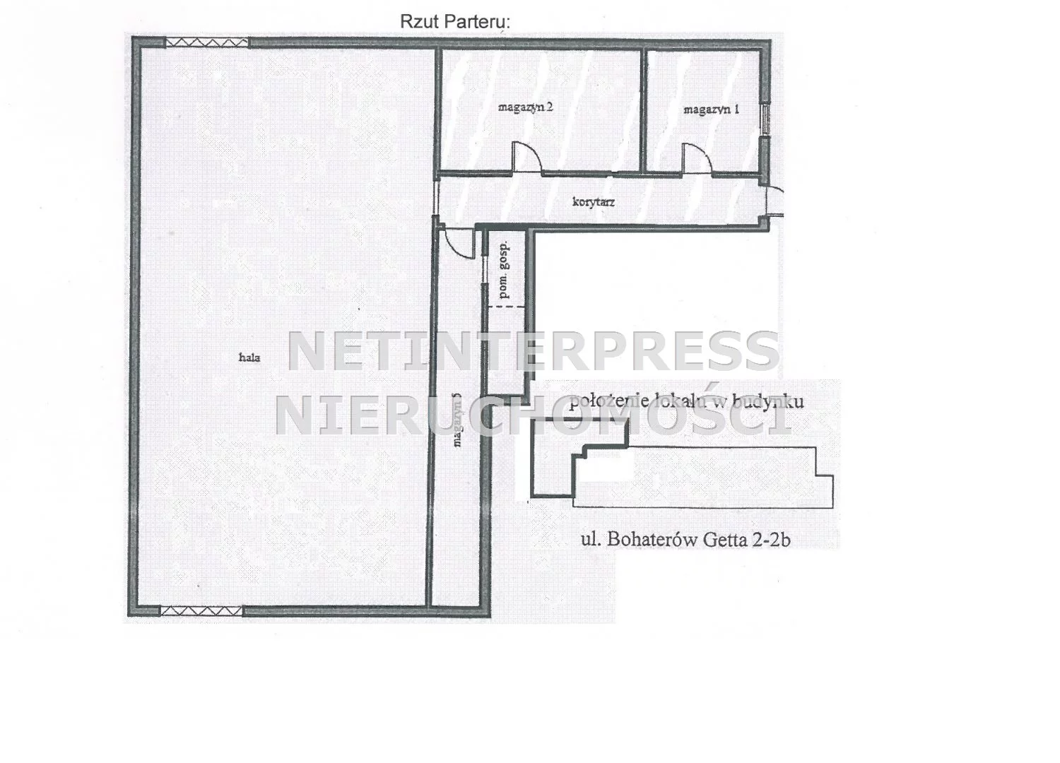 Lokal użytkowy 182,99 m², Nowa Sól, Sprzedaż