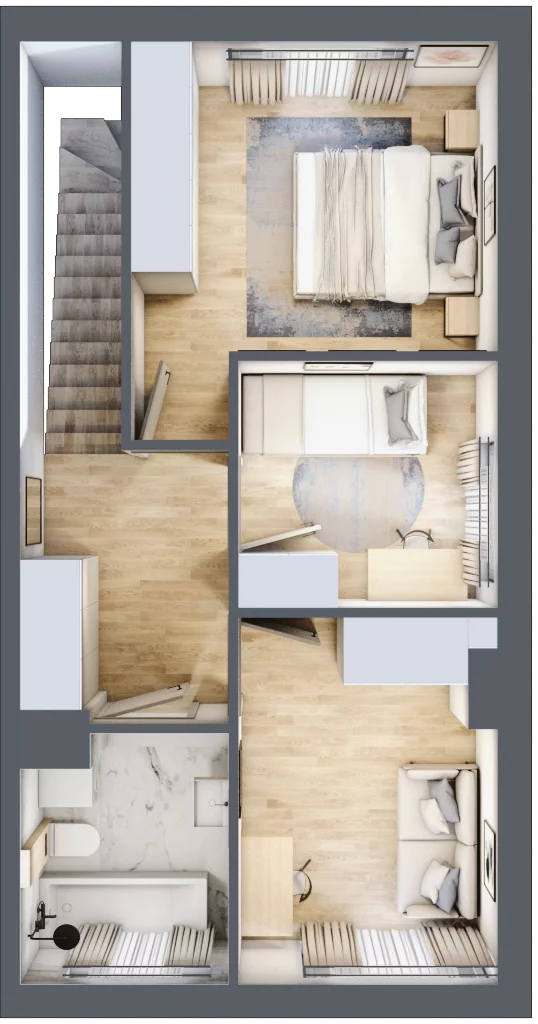 4 pokoje, mieszkanie 80,71 m², parter, oferta nr A8/1, Libre Park, Kosakowo, ul. Dyniowa