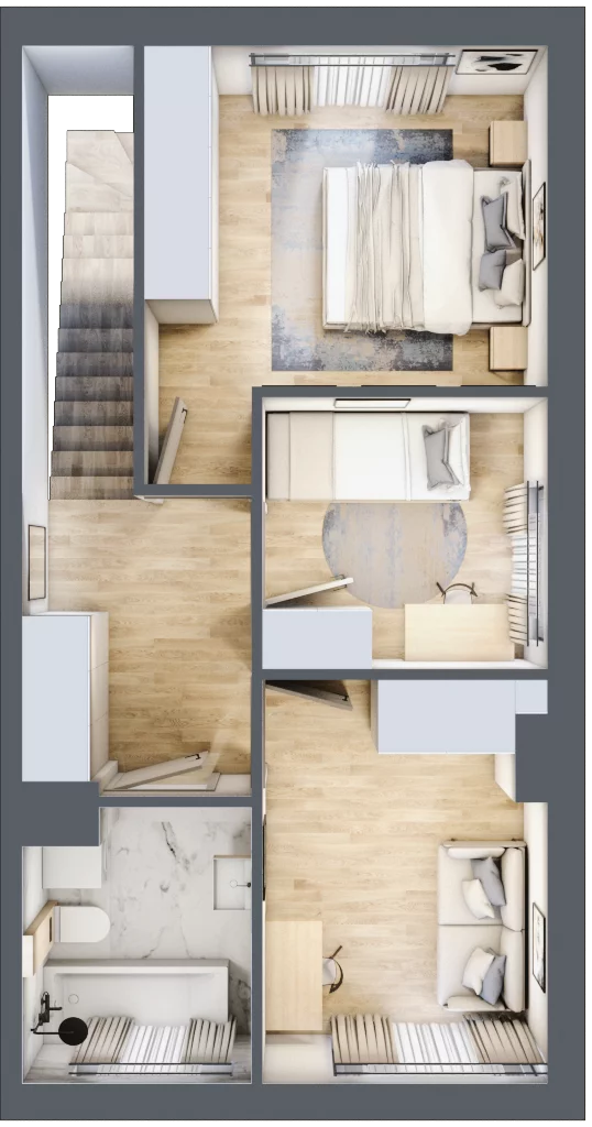 4 pokoje, mieszkanie 80,71 m², parter, oferta nr A9/1, Libre Park, Kosakowo, ul. Dyniowa